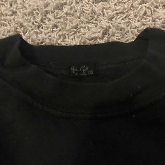 Brandy Melville Alien patch cropped sweatshirt - Picture 2 of 2